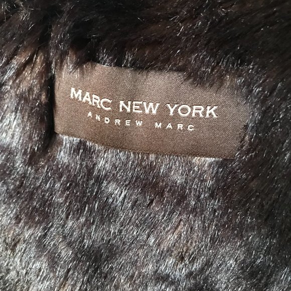 Faux Fur Reversible Vest - Andrew Marc New York - Picture 6 of 6